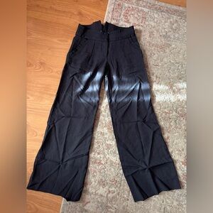 Diane Von Furstenberg Elegant Black Trousers
